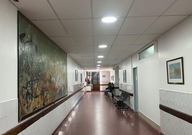 Destacan trabajos de reparacin y mantenimiento en el Hospital